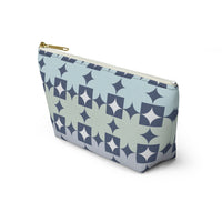 World's Fair Accessory Pouch w T-bottom in Blue